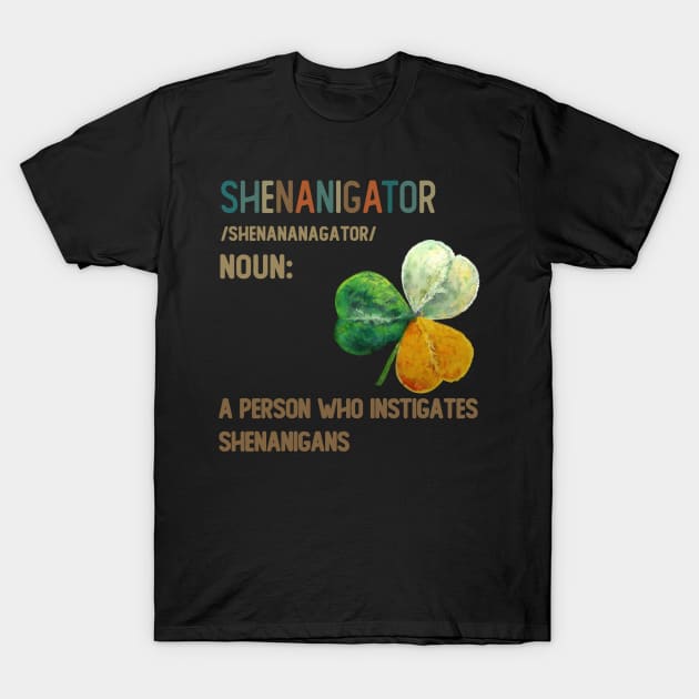 SHENANIGATOR NOUN VINATGE T-Shirt by VinitaHilliard